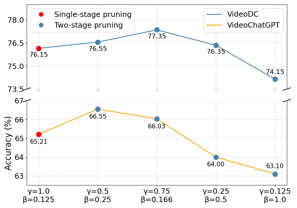 Two-Stage Token Pruning 论文配图